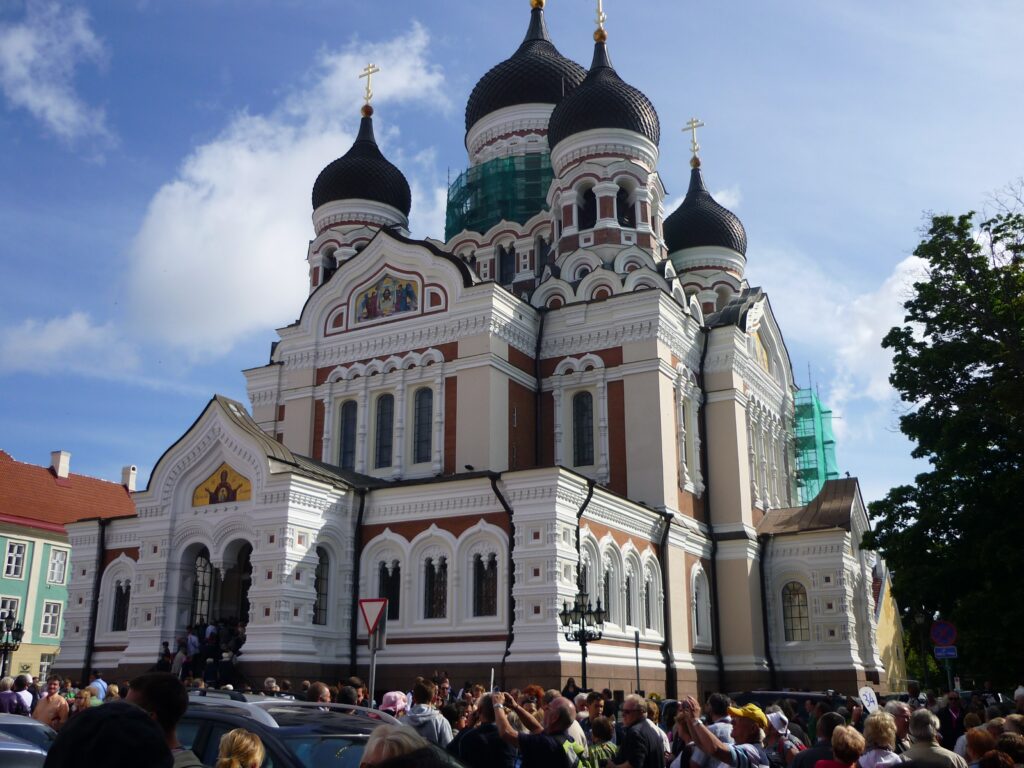 Alexander Nevsky Cathedral in Tallinn, Estonia, a landmark in the country known for its e-Residency digital business program